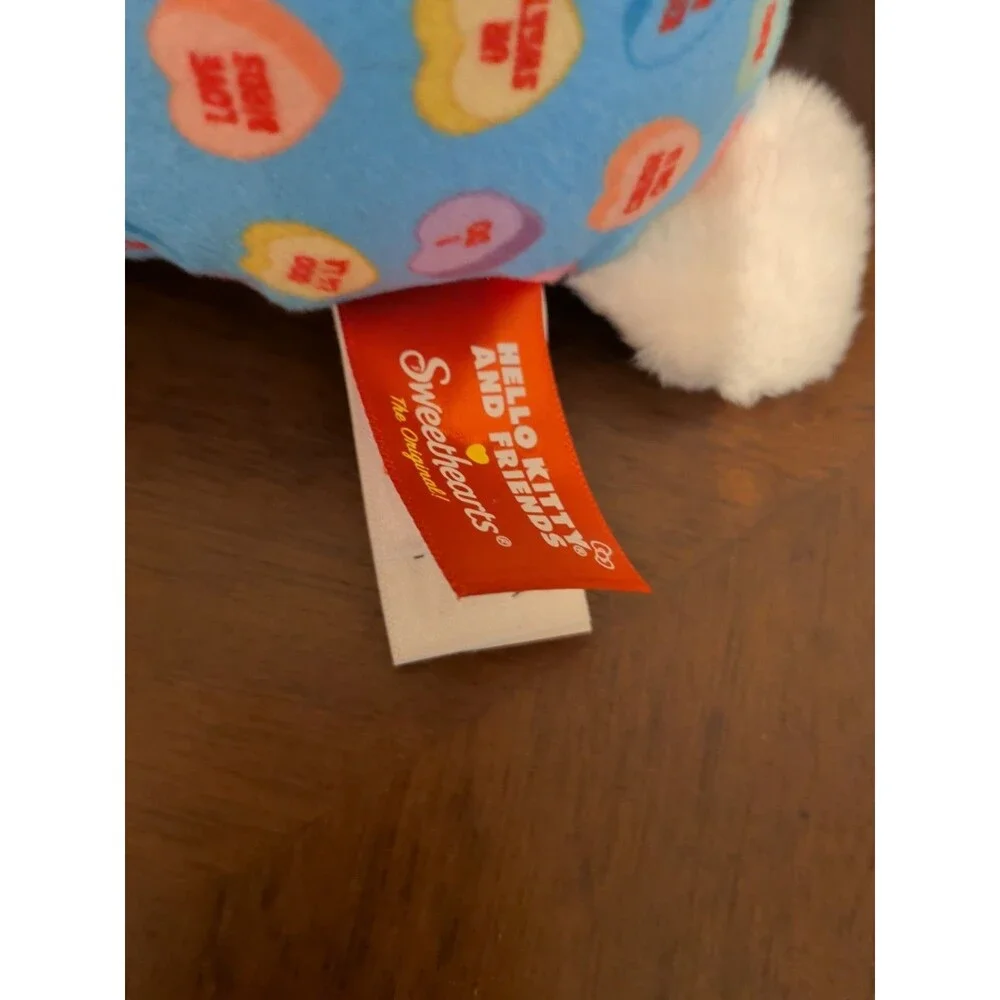 Sanrio Cinnamoroll Sweethearts Plush Hello Kitty and Friends Valentine Blue 8